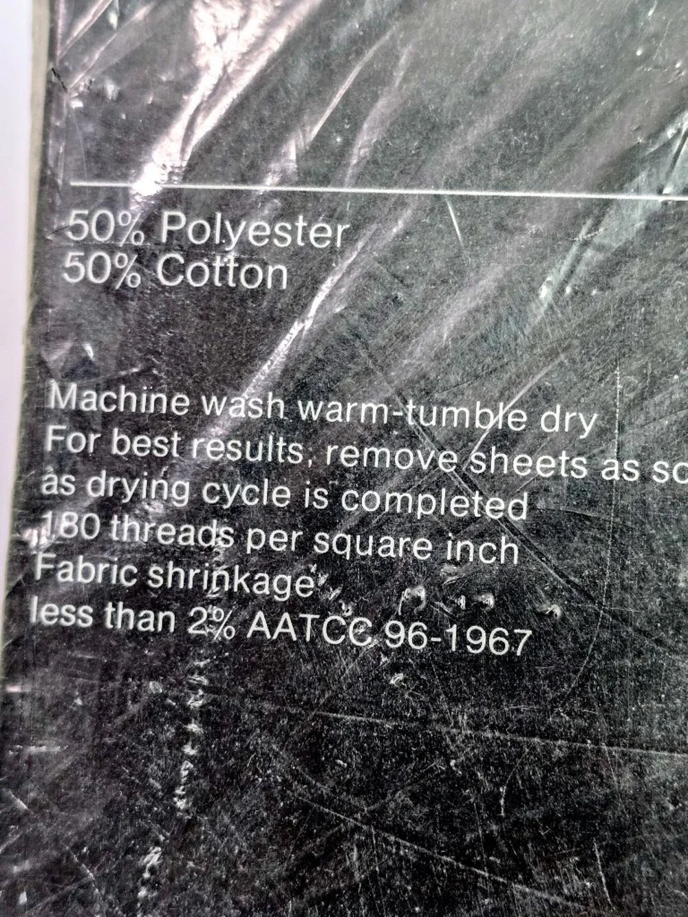 VTG 1970's JCPenney Twin Fitted Sheet | Strawberry Field Print | Percale
